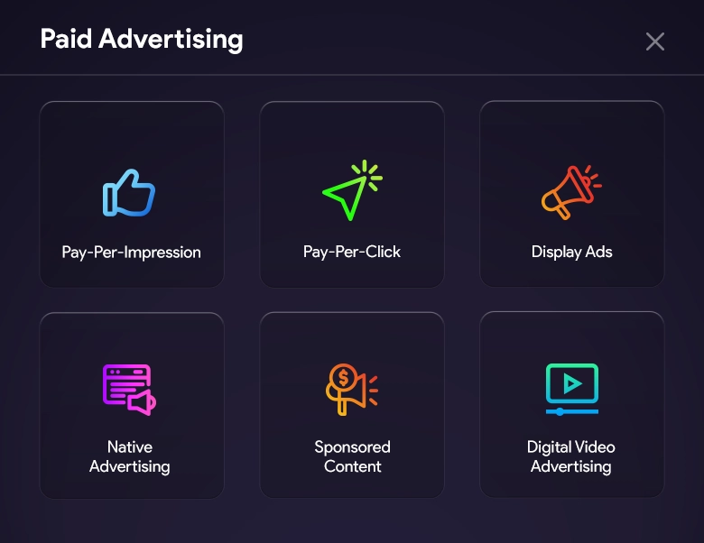 paid advertising
